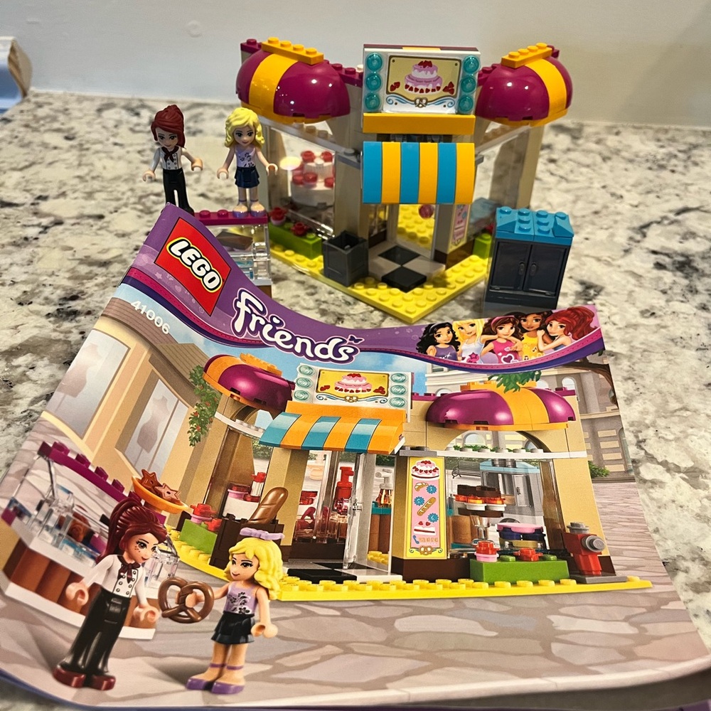 LEGO Friends Downtown Bakery Set - retired